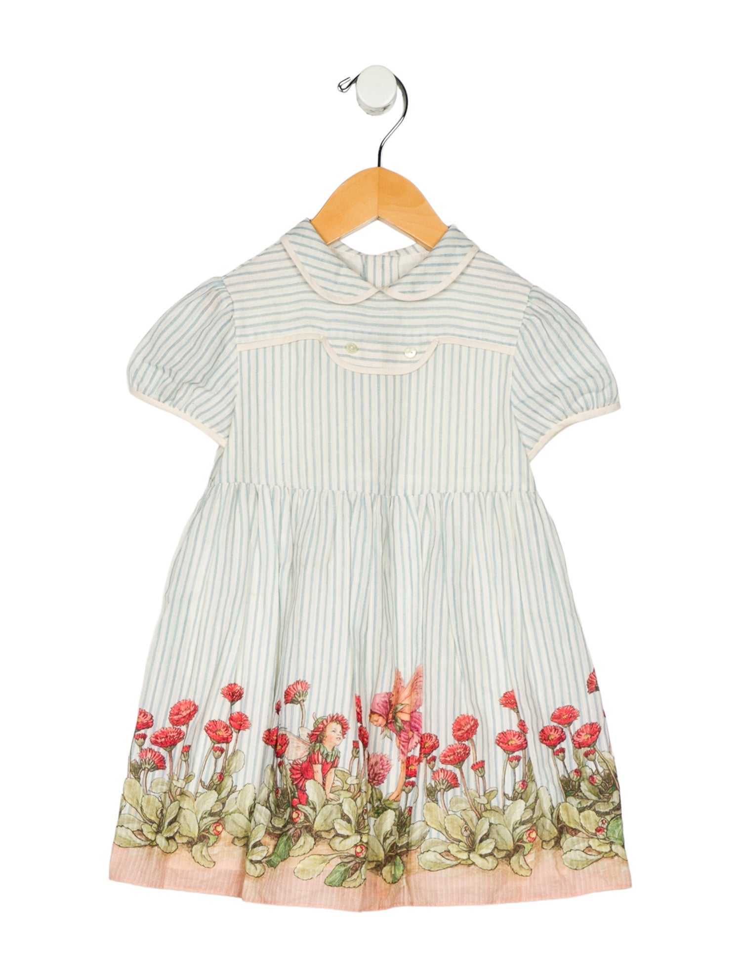 Gucci x Angela Lynne Infant Girls' Patterned Short Sleeve Dress