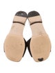 Gucci Velvet Crystal Embellishments Slides