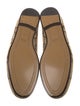 Gucci Horsebit Accent Canvas Loafers