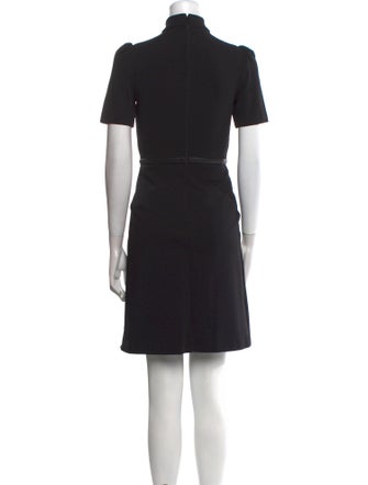 Gucci Mock Neck Mini Dress