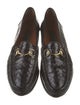 Gucci Horsebit Accent Alligator Dress Loafers