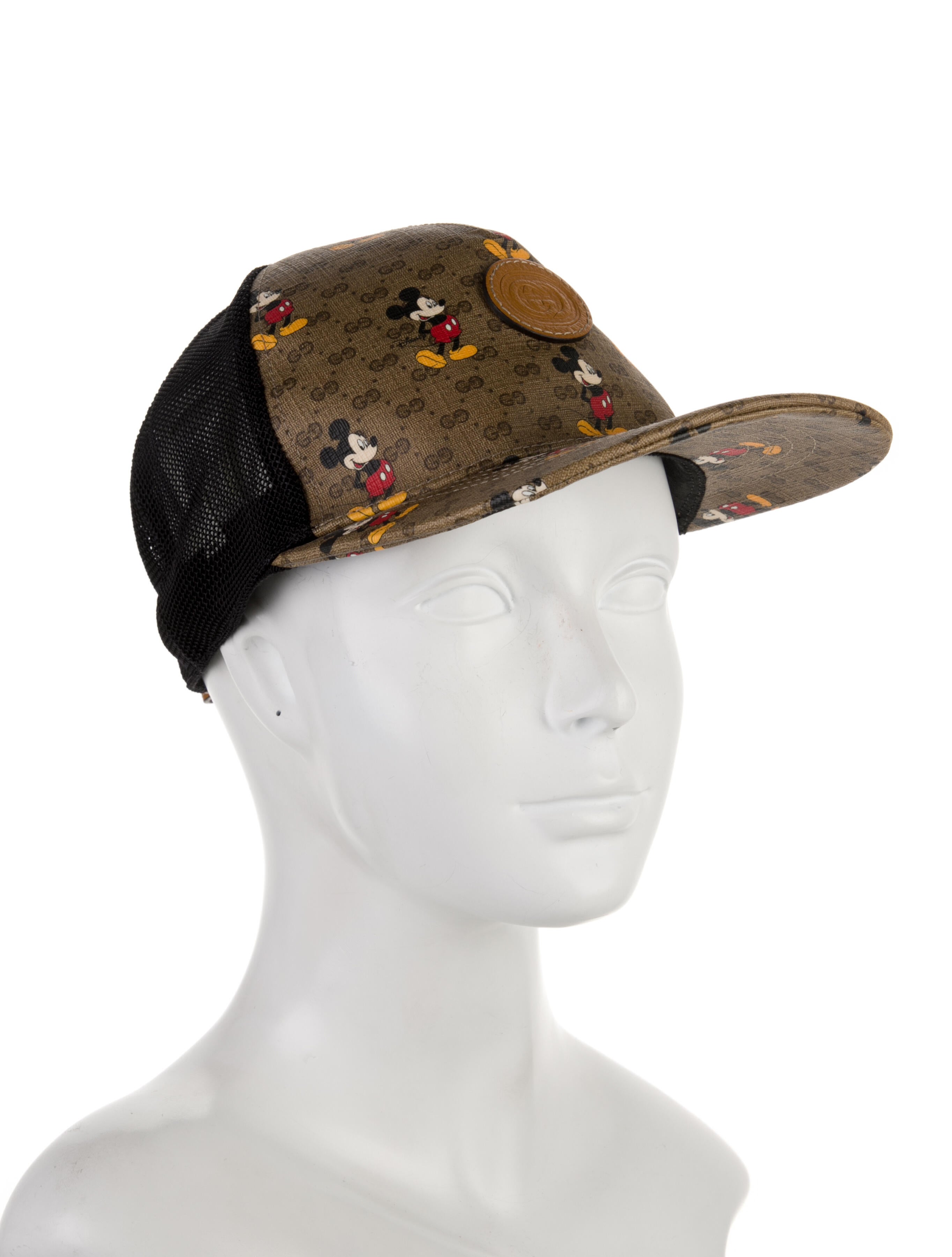 Gucci Brown and Multicolor Baseball Cap