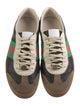 Gucci Leather Printed Sneakers
