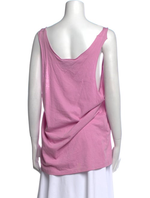 Gucci Graphic Print Scoop Neck Top