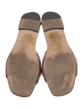 Gucci Leather Slides