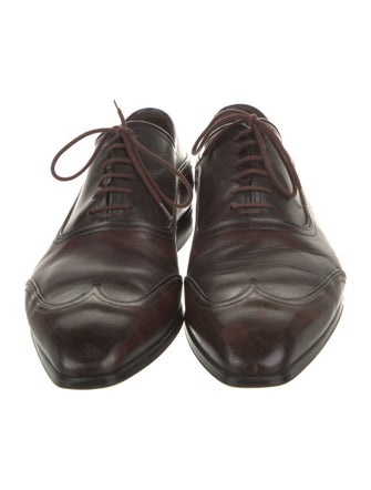 Gucci Leather Oxfords