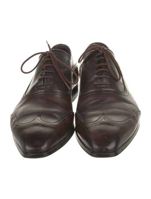 Gucci Leather Oxfords