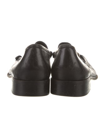 Gucci Horsebit Accent Leather Dress Loafers