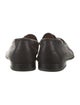 Gucci Web Accent Leather Dress Loafers