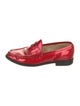 Gucci Horsebit Accent Patent Leather Loafers
