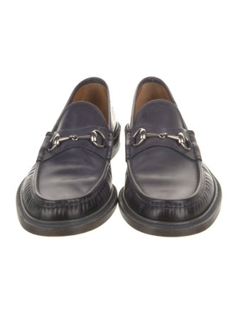 Gucci GG Supreme Leather Dress Loafers
