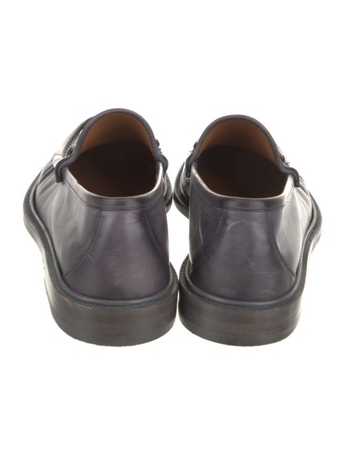 Gucci GG Supreme Leather Dress Loafers