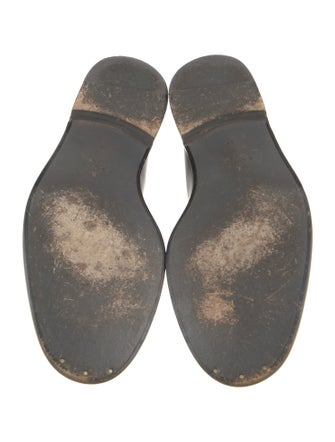 Gucci GG Supreme Leather Dress Loafers