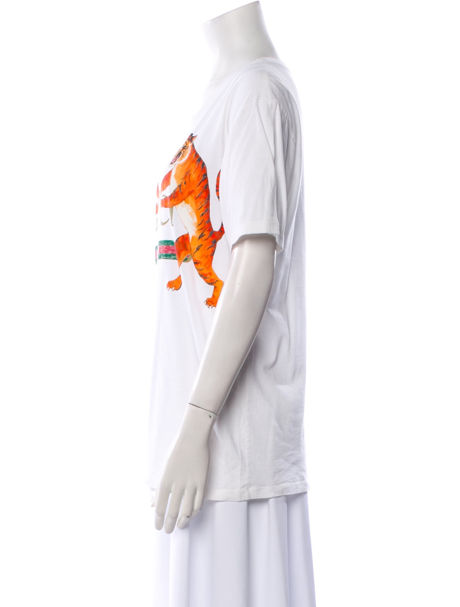 Gucci Tiger Graphic Print T-Shirt