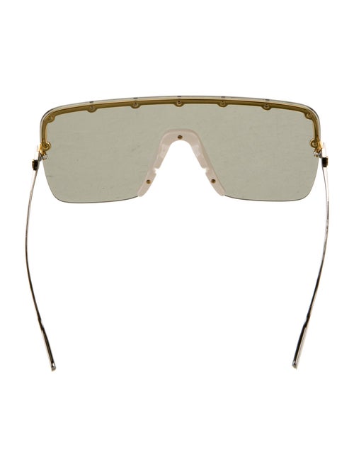Gucci Shield Tinted Sunglasses