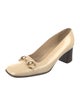 Gucci Horsebit Accent Patent Leather Pumps