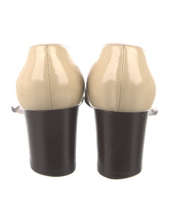 Gucci Horsebit Accent Patent Leather Pumps