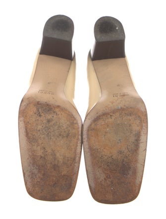 Gucci Horsebit Accent Patent Leather Pumps