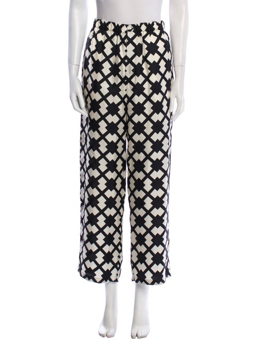 Gucci Silk Wide Leg Pants