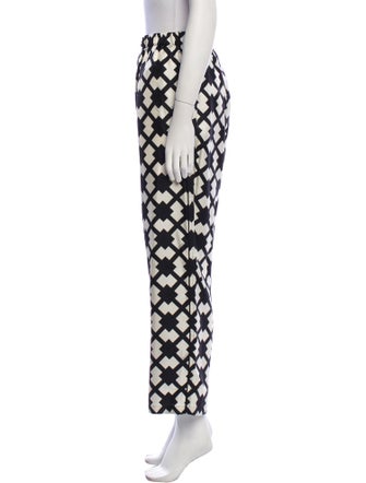 Gucci Silk Wide Leg Pants
