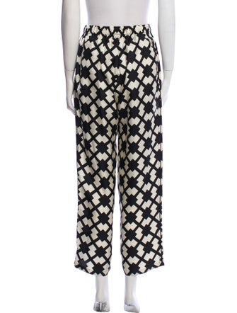 Gucci Silk Wide Leg Pants