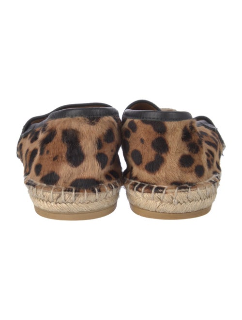 Gucci Ponyhair Animal Print Espadrilles