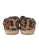 Gucci Ponyhair Animal Print Espadrilles