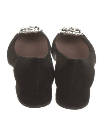 Gucci Interlocking G Logo Suede Pumps