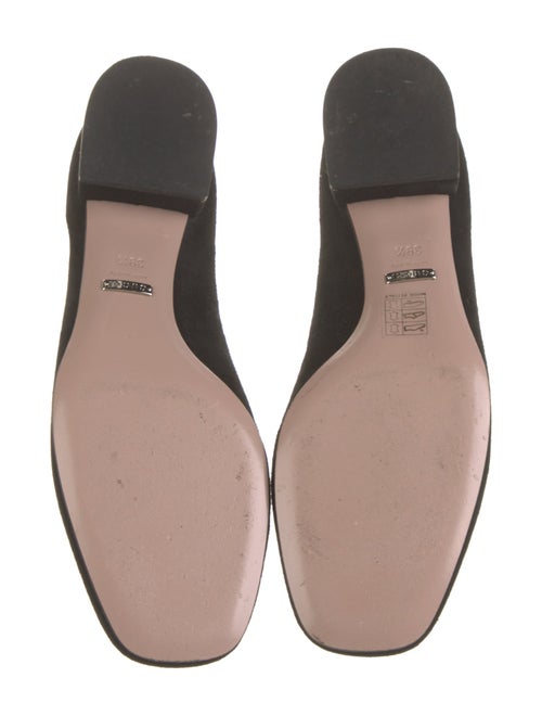 Gucci Interlocking G Logo Suede Pumps