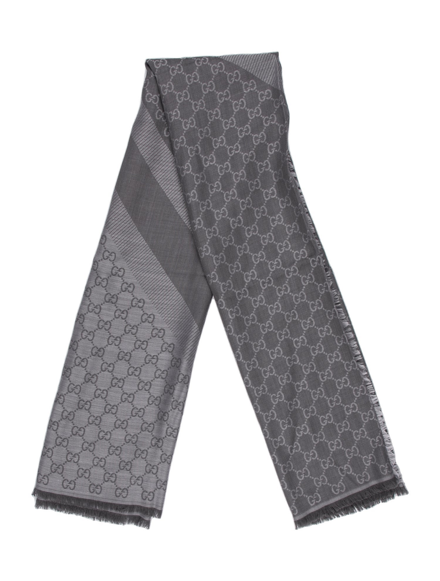 Gucci Wool Printed Scarf