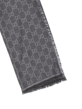 Gucci Wool Printed Scarf