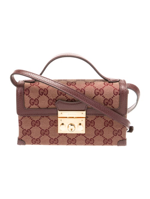 Gucci GG Canvas Padlock Mini