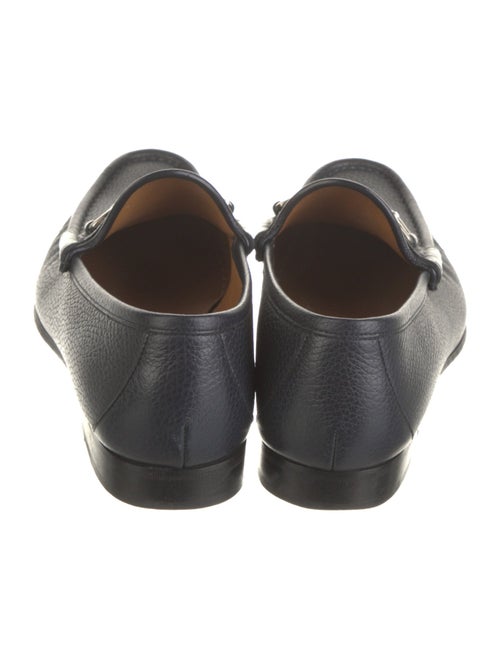 Gucci Horsebit Accent Leather Loafers