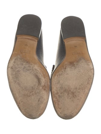 Gucci Horsebit Accent Leather Loafers