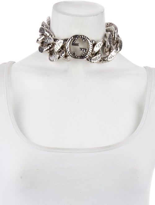 Gucci Interlocking G Choker Necklace