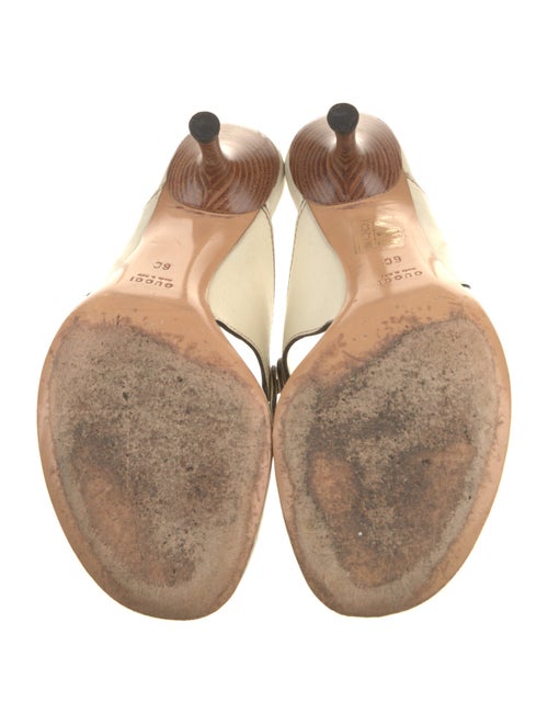 Gucci Horsebit Accent Leather Slides