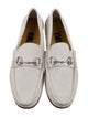Gucci Horsebit Accent Suede Loafers