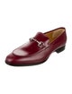 Gucci Horsebit Accent Leather Loafers