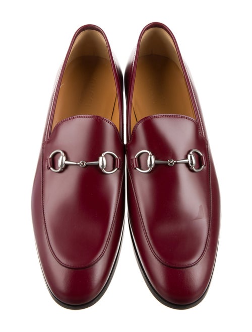 Gucci Horsebit Accent Leather Loafers
