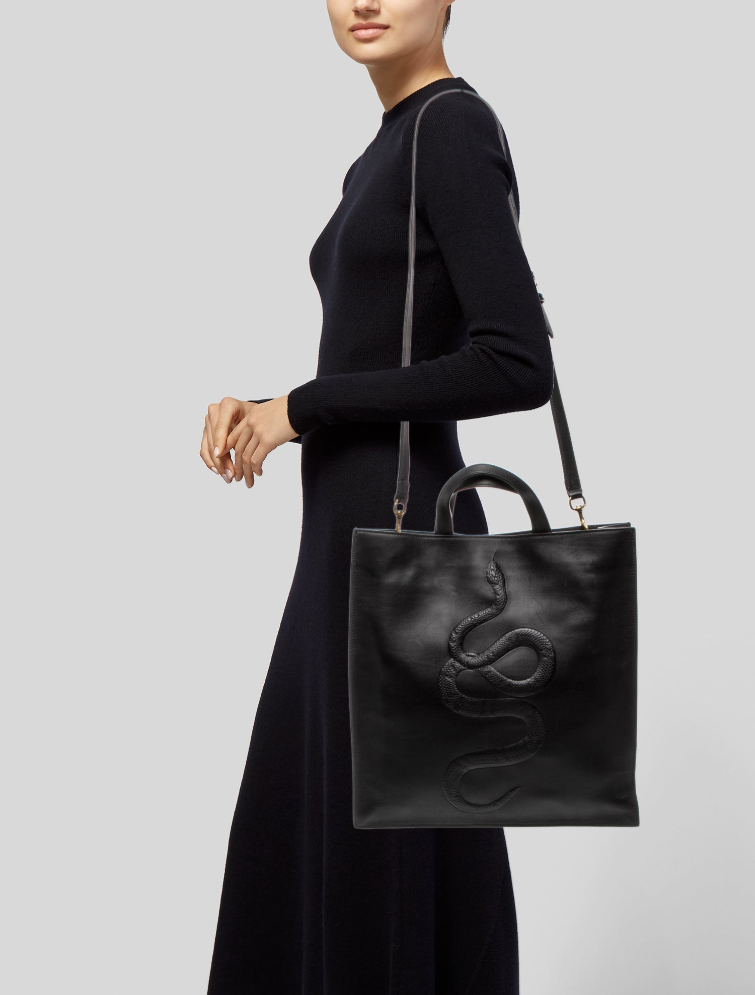 Gucci Kingsnake Top Handle Bag