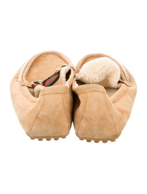 Gucci Web Accent Suede Drivers