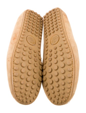 Gucci Web Accent Suede Drivers