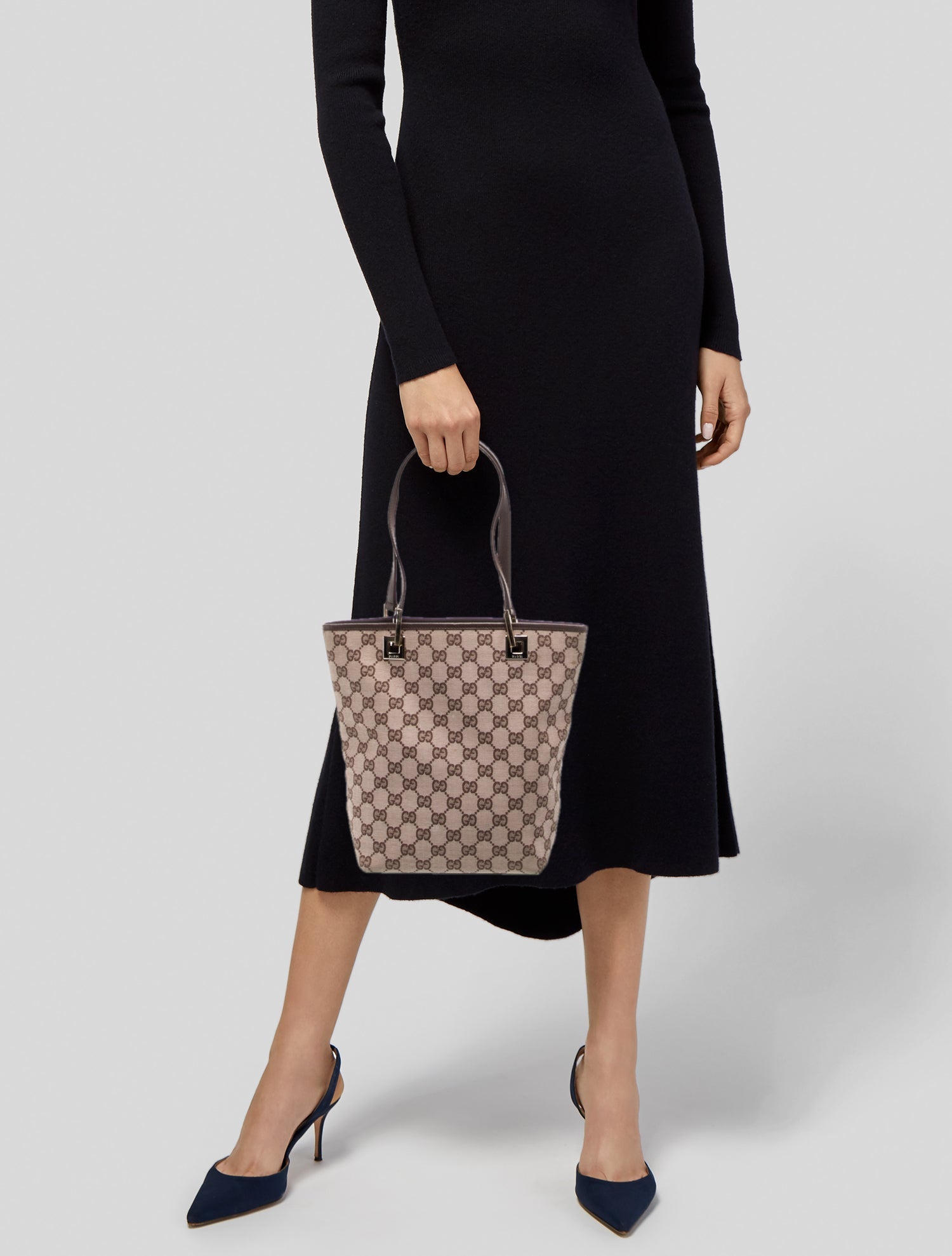 Gucci GG Canvas Bucket Bag