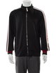Gucci Web Accent Striped Bomber Jacket
