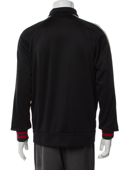 Gucci Web Accent Striped Bomber Jacket