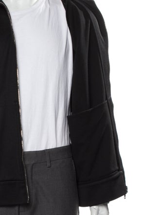 Gucci Web Accent Striped Bomber Jacket