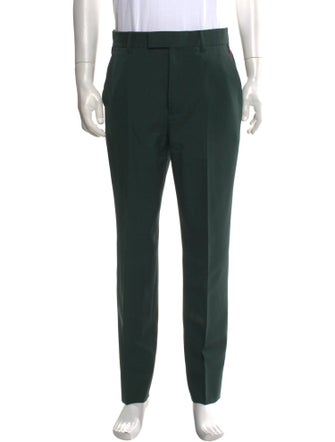 Gucci Web Accent Dress Pants