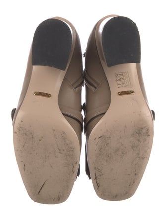 Gucci Double G Logo Leather Boots