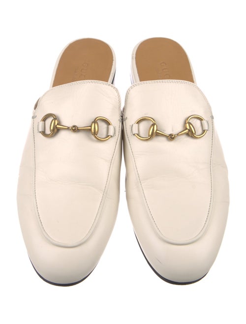 Gucci Horsebit Accent Leather Mules