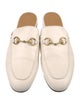 Gucci Horsebit Accent Leather Mules